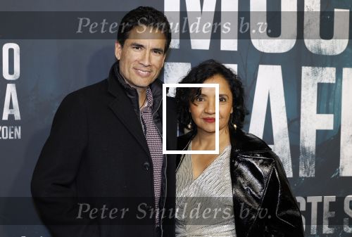 Amsterdam 5 november 2024
Premiere Videoland van  Mocro mafia in Tuschinski. Antonio de Lima en Martha Villada Marquez