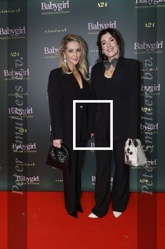 Amsterdam 25 november 2024
Premiere Babygirl in Tuschinski . Halina Reijn is de producente. Chantal Janzen en Tina de Bruin