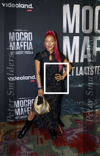 Amsterdam 5 november 2024
Premiere Videoland van  Mocro mafia in Tuschinski. Djamila Celina