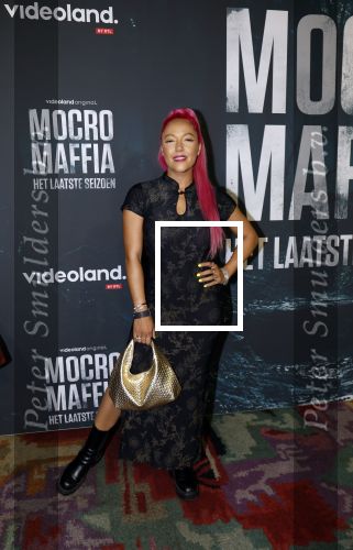 Amsterdam 5 november 2024
Premiere Videoland van  Mocro mafia in Tuschinski. Djamila Celina