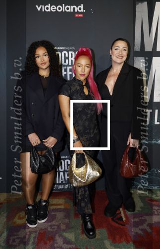 Amsterdam 5 november 2024
Premiere Videoland van  Mocro mafia in Tuschinski. Djamila Celina