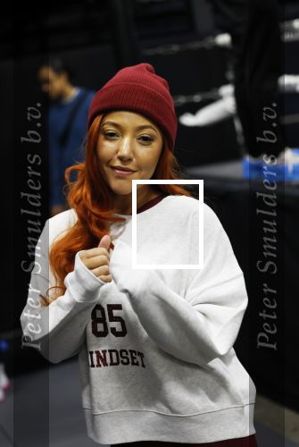 Hoofddorp 25 november 2024
Training Boxing influencers met oa Dave Roelvink Bravo Mark Schaaf  Geraldo Holzken Niek Holzken Roy  Meyer Goudtje Oussama Ahammoud Boer Ayoub en Sem v Dijk . Monica Geuze en Kaj Gorgels presenteren het .  Djamila Celina