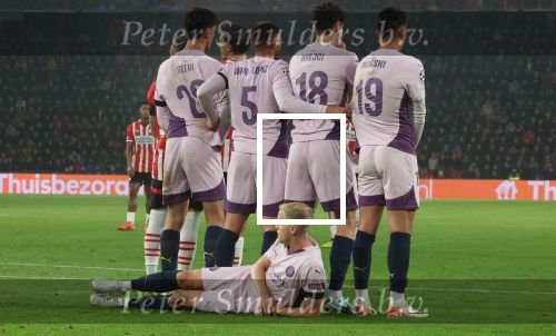 Eindhoven, 5 November 2024
Europacup 1 PSV-Girona, eindstand 4-0
Donny v d Beek