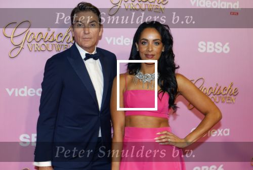 Amsterdam 22 oktober 2024
Premiere Gooische vrouwen in het DeLaMar theater. Dyantha Brooks en Bart Ettekoven