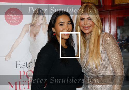 Amsterdam 12 november 2024
Boekpresentatie Estelle Cruijff in restaurant Bisous .  Estelle Cruijff en Joelle Gullit
