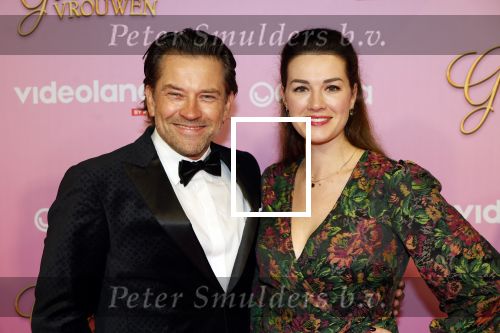 Amsterdam 22 oktober 2024
Premiere Gooische vrouwen in het DeLaMar theater. Ferri Somogyi met zijn vrouw