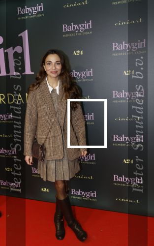 Amsterdam 25 november 2024
Premiere Babygirl in Tuschinski . Halina Reijn is de producente. Georgina Vernbaan met ....