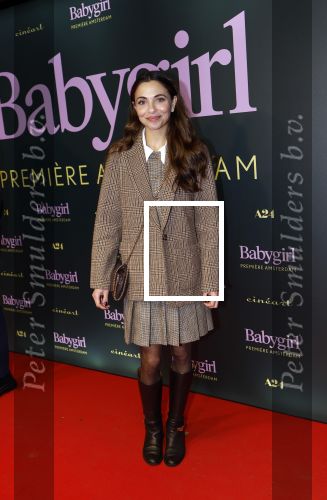 Amsterdam 25 november 2024
Premiere Babygirl in Tuschinski . Halina Reijn is de producente. Georgina Vernbaan met ....