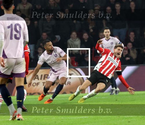 Eindhoven, 5 November 2024
Europacup 1 PSV-Girona, eindstand 4-0
Guus Til