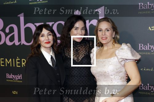 Amsterdam 25 november 2024
Premiere Babygirl in Tuschinski . Halina Reijn is de producente. Carice van Houten Halina Reijn en Hadewych Minis