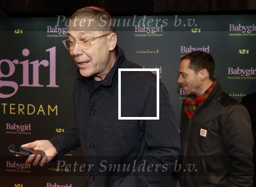 Amsterdam 25 november 2024
Premiere Babygirl in Tuschinski . Halina Reijn is de producente. Hans Kesting met partner