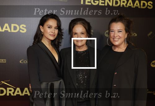 Amsterdam 4 november 2024
Premiere tegendraads in Tuschinski . Holly Brood met moeder Xandra Brood en Lola  Brood
