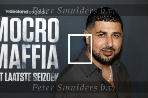 Amsterdam 5 november 2024
Premiere Videoland van  Mocro mafia in Tuschinski. Iliass Ojja