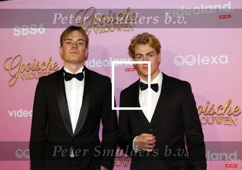 Amsterdam 22 oktober 2024
Premiere Gooische vrouwen in het DeLaMar theater.  Ingmar v d Broek met een vriend