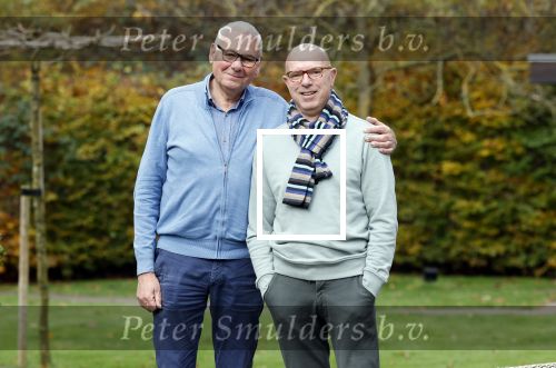 Radio Kootwijk 12 november 2024
Jan de Hoop en zijn Partner Coen Lievaart in de tuin van hun huis .
