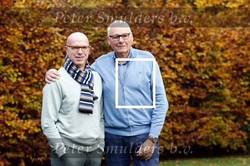 Radio Kootwijk 12 november 2024
Jan de Hoop en zijn Partner Coen Lievaart in de tuin van hun huis .