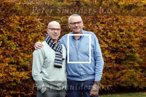 Radio Kootwijk 12 november 2024
Jan de Hoop en zijn Partner Coen Lievaart in de tuin van hun huis .