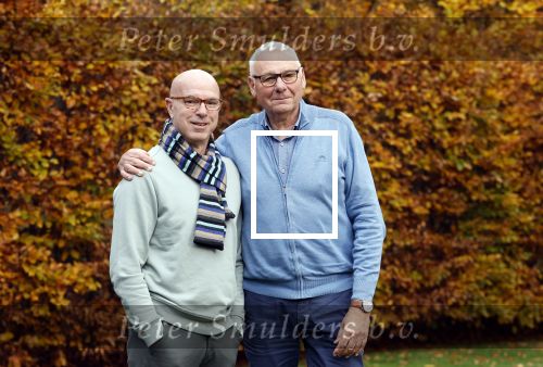 Radio Kootwijk 12 november 2024
Jan de Hoop en zijn Partner Coen Lievaart in de tuin van hun huis .