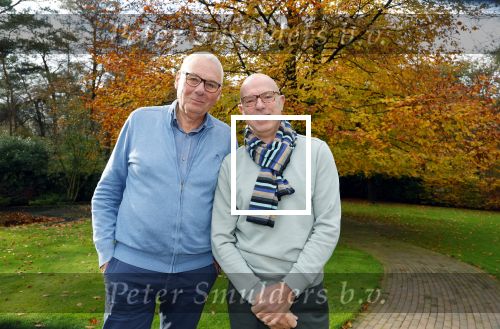 Radio Kootwijk 12 november 2024
Jan de Hoop en zijn Partner Coen Lievaart in de tuin van hun huis .