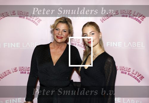 Amsterdam 6 november 2024
Premiere iris Rulkens in het deLaMar theater.  Justine Marcella met dochter