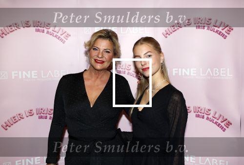 Amsterdam 6 november 2024
Premiere iris Rulkens in het deLaMar theater.  Justine Marcella met dochter