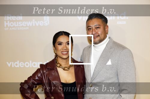 Amsterdam 25 november 2024
Presentatie nieuwe seizoen real housewives of Amsterdam in het Amstel hotel  met oa Maria Tailor Tamara Elbaz Kimmylien nguyen Cherry Ann Person Angela v d Brink Djamila Celina en Deborah Luijendijk. Kimmylien met man