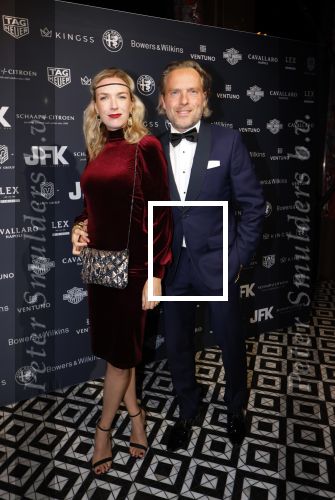 Amsterdam 23 oktober 2024
JFK greatest man award in de Ventuno Skylounge in Amsterdam. laurien Verstraten met man