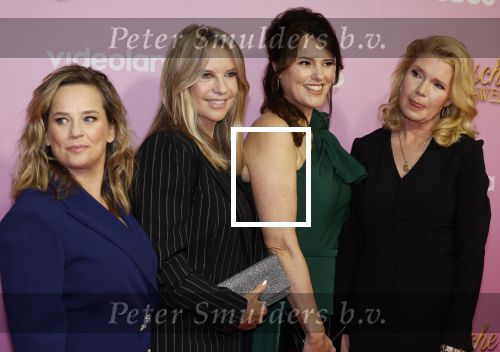 Amsterdam 22 oktober 2024
Premiere Gooische vrouwen in het DeLaMar theater. Lies Visschedijk Linda de Mol Susan Visser  Tjitske Reidinga en Will Koopman
