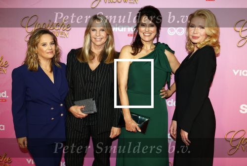 Amsterdam 22 oktober 2024
Premiere Gooische vrouwen in het DeLaMar theater. Lies Visschedijk Linda de Mol Susan Visser  Tjitske Reidinga en Will Koopman