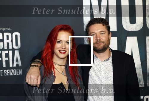 Amsterdam 5 november 2024
Premiere Videoland van  Mocro mafia in Tuschinski. Mads Wittermans met partner