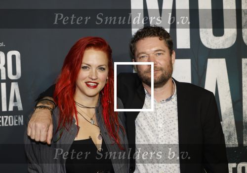 Amsterdam 5 november 2024
Premiere Videoland van  Mocro mafia in Tuschinski. Mads Wittermans met partner