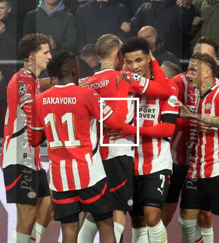 Eindhoven, 5 November 2024
Europacup 1 PSV-Girona, eindstand 4-0
Malik Tillman heeft gescoord