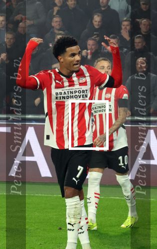 Eindhoven, 5 November 2024
Europacup 1 PSV-Girona, eindstand 4-0
Malik Tillman heeft gescoord