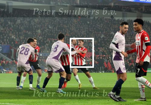 Eindhoven, 5 November 2024
Europacup 1 PSV-Girona, eindstand 4-0
Malik Tillman