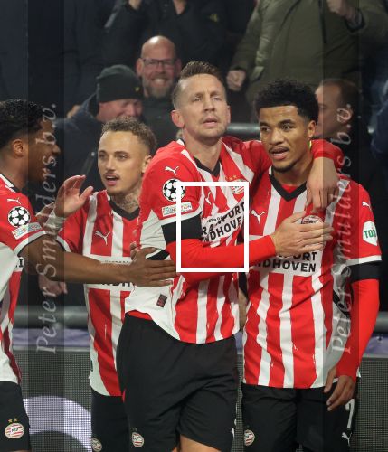 Eindhoven, 5 November 2024
Europacup 1 PSV-Girona, eindstand 4-0
Malik Tillman en Luuk de Jong