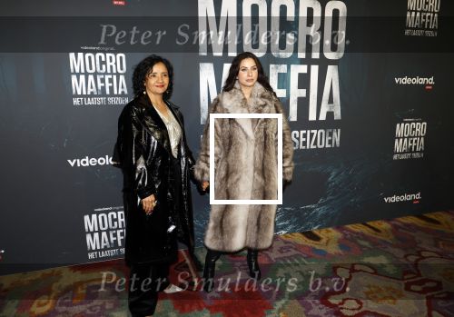 Amsterdam 5 november 2024
Premiere Videoland van  Mocro mafia in Tuschinski. Martha Villada Marquez en Zineb Fallouk