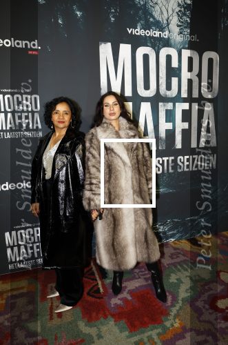 Amsterdam 5 november 2024
Premiere Videoland van  Mocro mafia in Tuschinski. Martha Villada Marquez en Zineb Fallouk