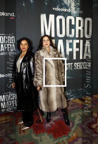 Amsterdam 5 november 2024
Premiere Videoland van  Mocro mafia in Tuschinski. Martha Villada Marquez en Zineb Fallouk