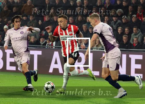 Eindhoven, 5 November 2024
Europacup 1 PSV-Girona, eindstand 4-0
Noa Lang