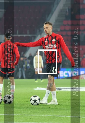 Eindhoven, 5 November 2024
Europacup 1 PSV-Girona, eindstand 4-0
Noa Lang