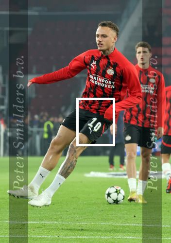 Eindhoven, 5 November 2024
Europacup 1 PSV-Girona, eindstand 4-0
Noa Lang