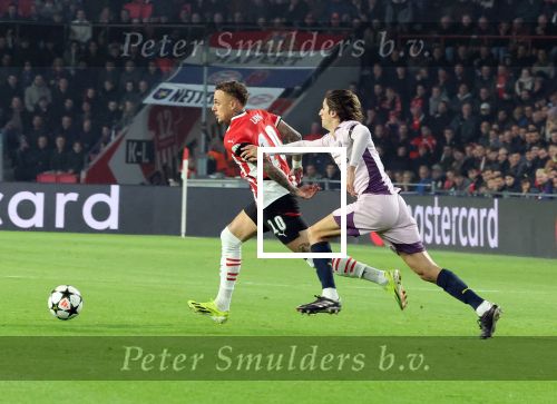 Eindhoven, 5 November 2024
Europacup 1 PSV-Girona, eindstand 4-0
Noa Lang