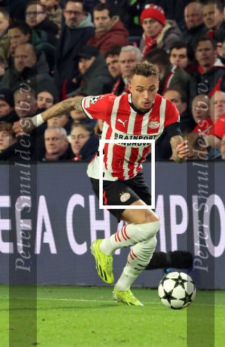 Eindhoven, 5 November 2024
Europacup 1 PSV-Girona, eindstand 4-0
Noa Lang