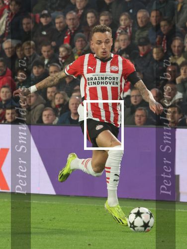 Eindhoven, 5 November 2024
Europacup 1 PSV-Girona, eindstand 4-0
Noa Lang