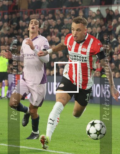 Eindhoven, 5 November 2024
Europacup 1 PSV-Girona, eindstand 4-0
Noa Lang