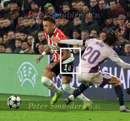 Eindhoven, 5 November 2024
Europacup 1 PSV-Girona, eindstand 4-0
Noa Lang