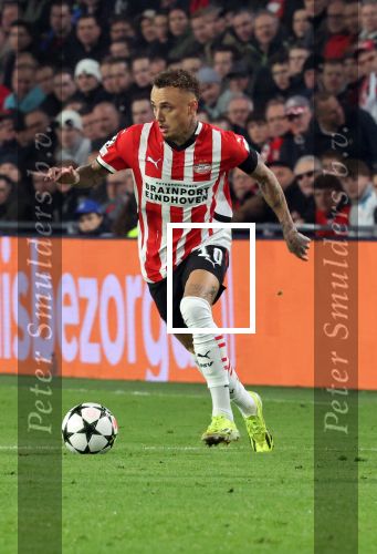 Eindhoven, 5 November 2024
Europacup 1 PSV-Girona, eindstand 4-0
Noa Lang