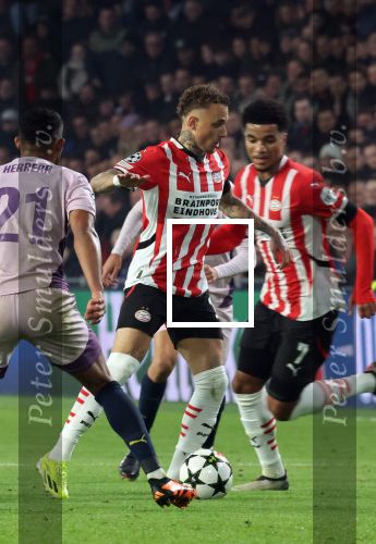 Eindhoven, 5 November 2024
Europacup 1 PSV-Girona, eindstand 4-0
Noa Lang