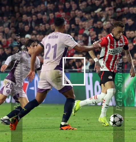 Eindhoven, 5 November 2024
Europacup 1 PSV-Girona, eindstand 4-0
Noa Lang