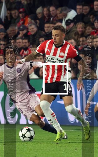 Eindhoven, 5 November 2024
Europacup 1 PSV-Girona, eindstand 4-0
Noa Lang